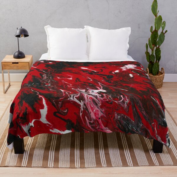 Item preview, Blood Lines Red and Black Fluid Pour designed and sold by GingerEccentric.