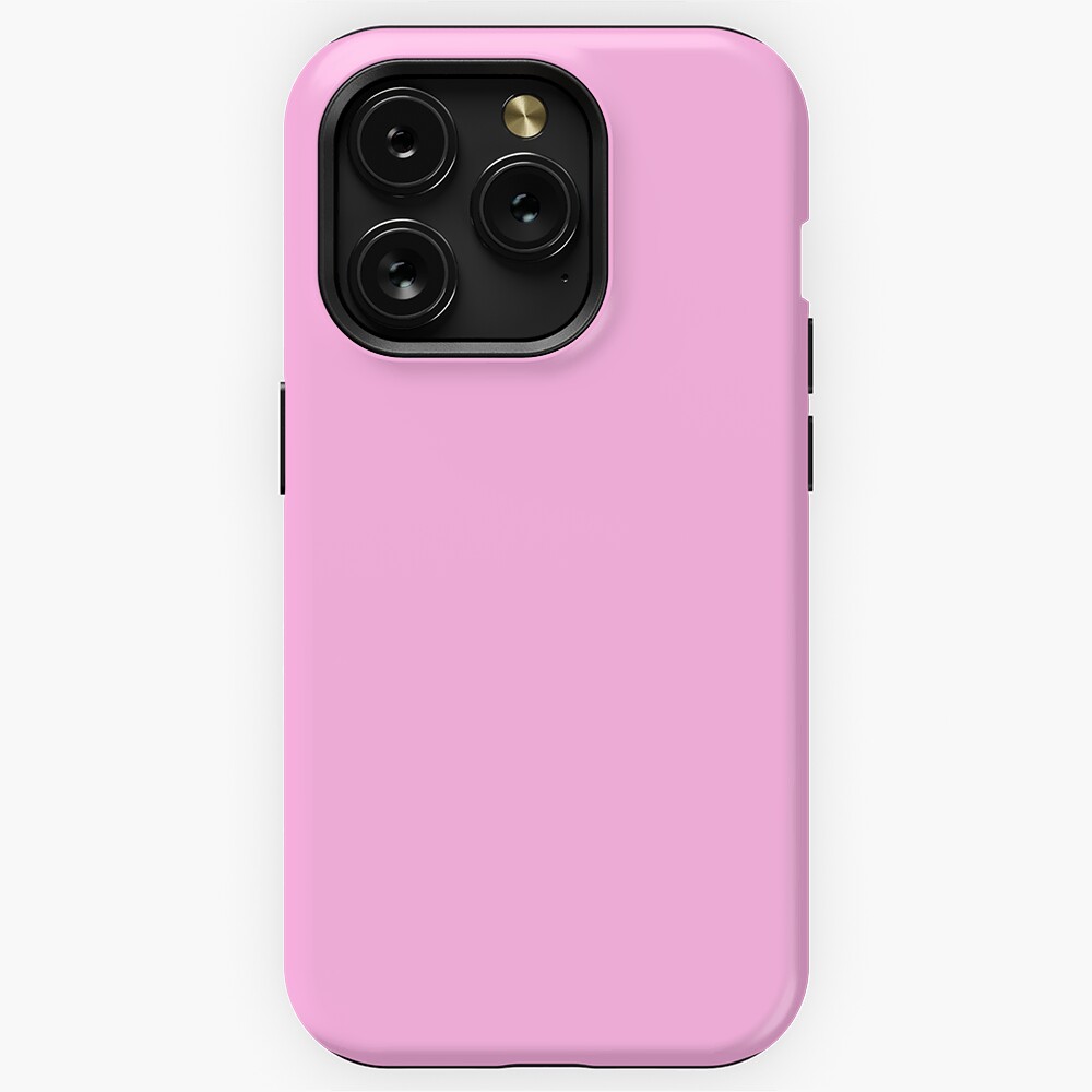 iPhone XS Max Case Square Pastel Plain Color (Baby Pink)