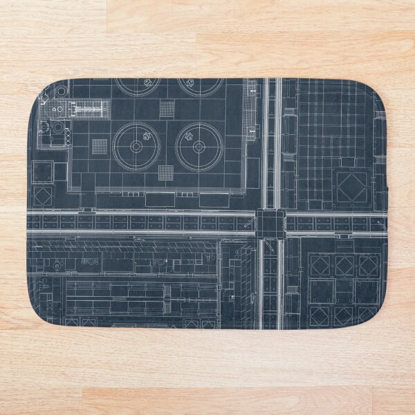 Item preview, Blueprint Schematic Industrial Layout designed and sold by NoaaDesign.