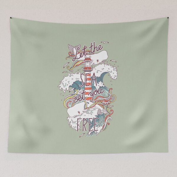 Item preview, Whales and Waves designed and sold by freeminds.