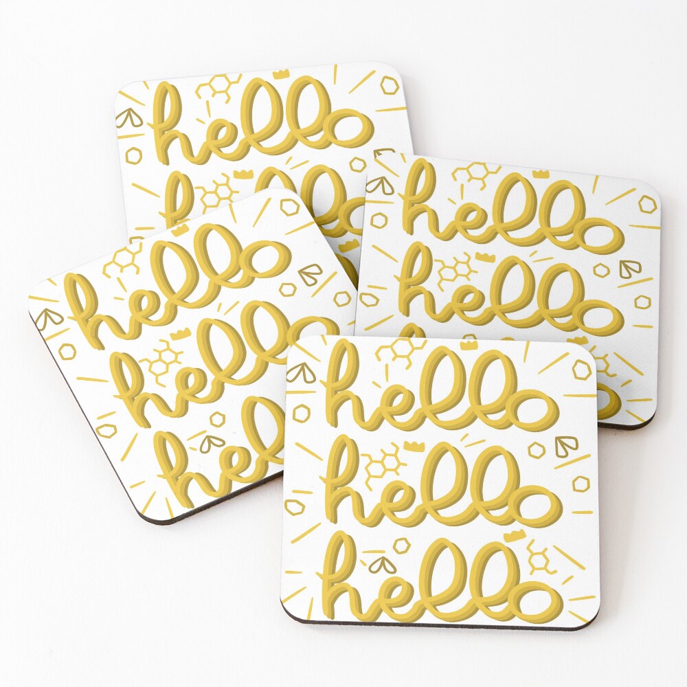 Item preview, Coasters (Set of 4) designed and sold by screaming-pine.