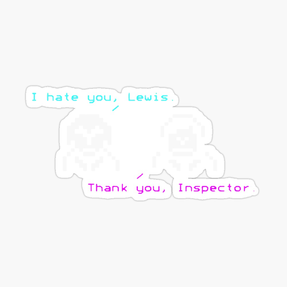 Morse & Lewis Sticker