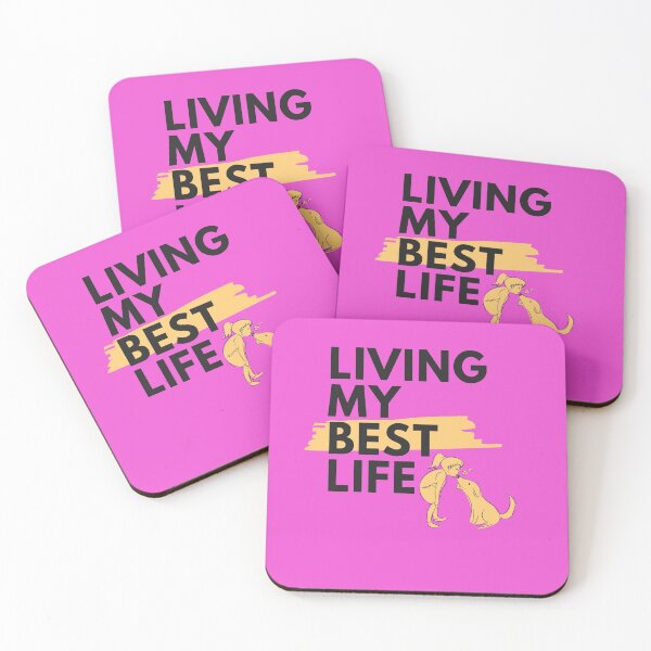 Item preview, BEST LIFE WITH MY DOG  designed and sold by ARUN VASWANI.