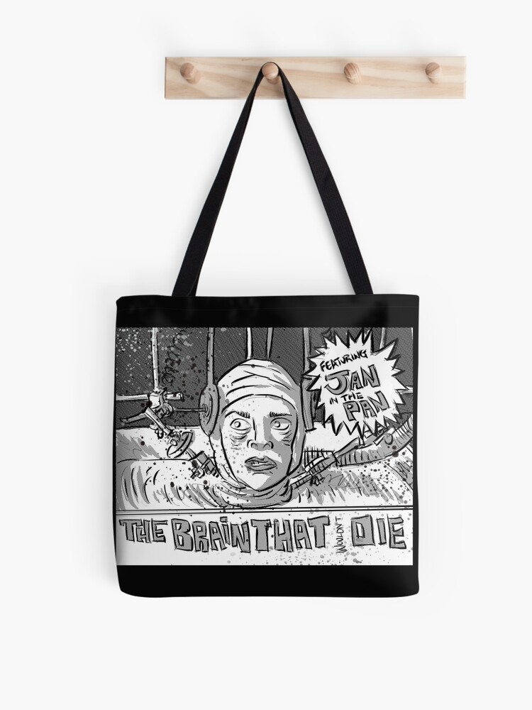 The Brain That Wouldn't Die, Art, B Movie, Campy, Cult Classic, 50's, Poster,  60's,Horror, Sci-Fi Tote Bag for Sale by Joe Badon