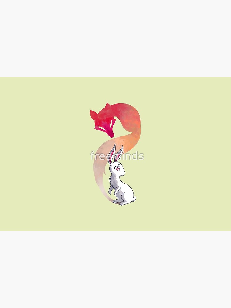 Rabbit and a Fox by freeminds