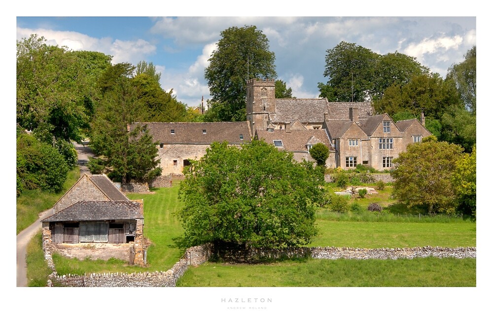 "Hazleton, Gloucestershire" by Andrew Roland Redbubble