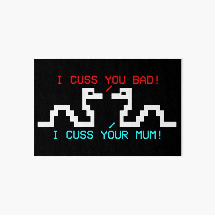 They Cuss You Bad Art Board Print