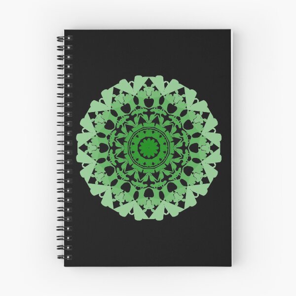 Item preview, Mandala 04 green gradient flower designed and sold by daniellegeelen.