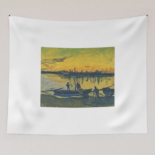 Item preview, Vincent van Gogh  - Hafenarbeiter in Arles designed and sold by vakashop.