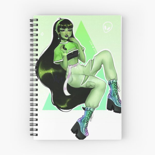 Item preview, Alien girl from Area 51 designed and sold by LariChannelArt.