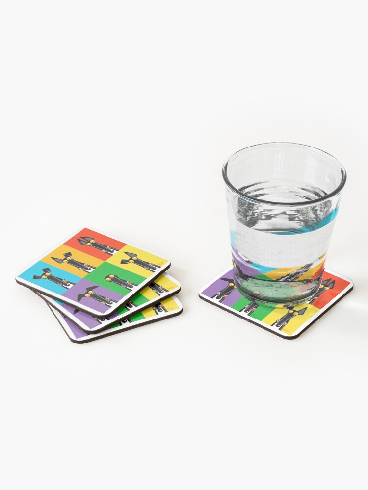 Thumbnail 2 of 5, Coasters (Set of 4), Greyhound Semaphore designed and sold by RichSkipworth.