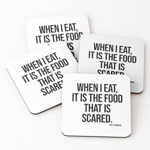 Item preview, Cita de comida de Ron Swanson designed and sold by WWROBEL SHOP.