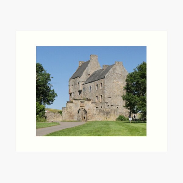 Midhope Castle , Hopetoun estate , near Edinburgh , Scotland Art Print
