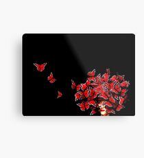 McQueen's Butterflies '08 Metal Print