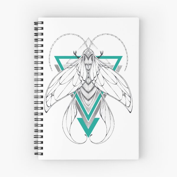 Item preview, Geometric Moth Ink Design designed and sold by Milliebeedoodle.