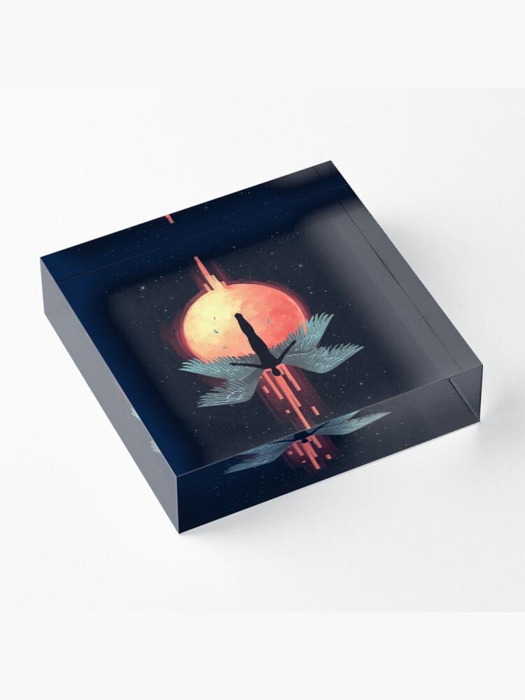 Alternate view of Icarus Acrylic Block