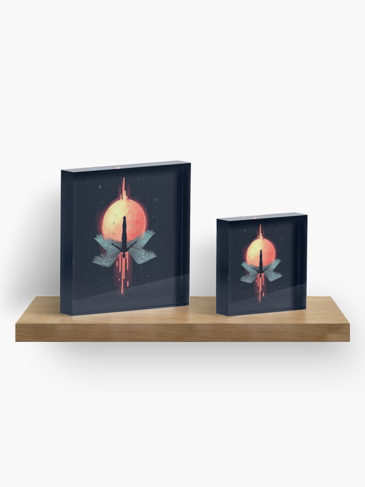 Alternate view of Icarus Acrylic Block