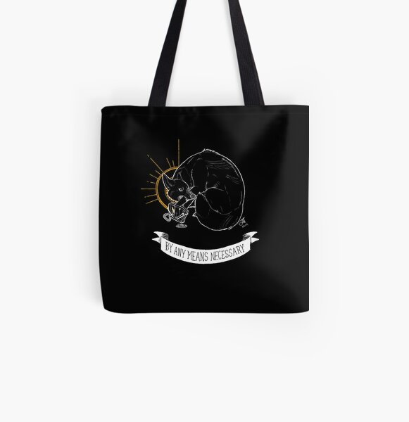 TRASH BLESSINGS - By Any Means Necessary All Over Print Tote Bag