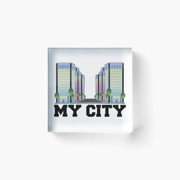 Aperçu de l'œuvre Ma ville créée et vendue par nmdesigns1.