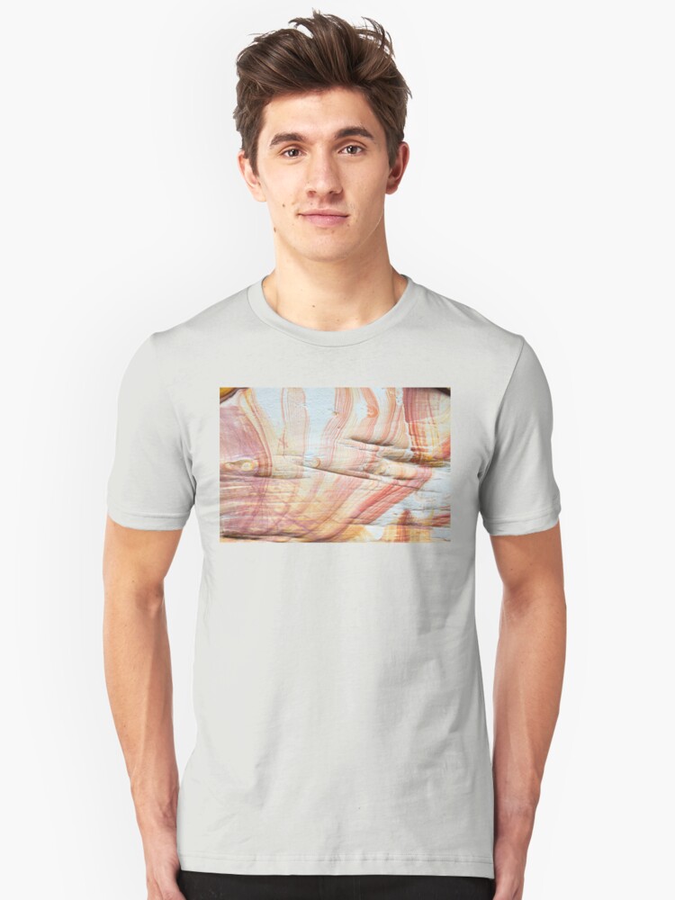 Alternate view of Beautiful old stone patterns Slim Fit T-Shirt