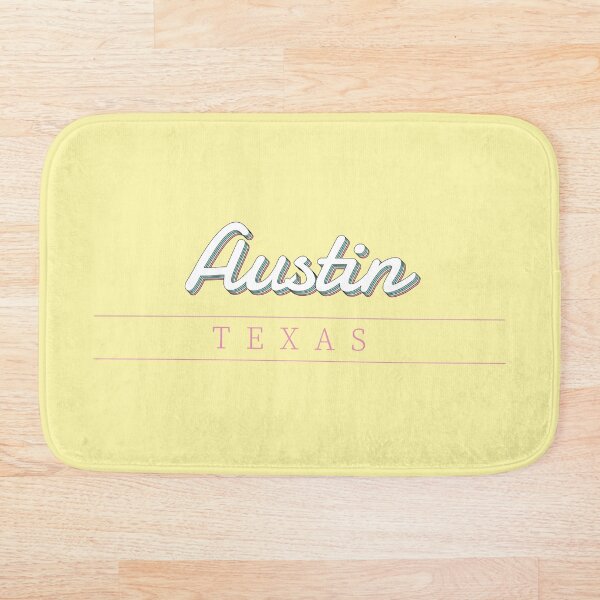 Item preview, Austin Texas typography designed and sold by Seven-Stripes.