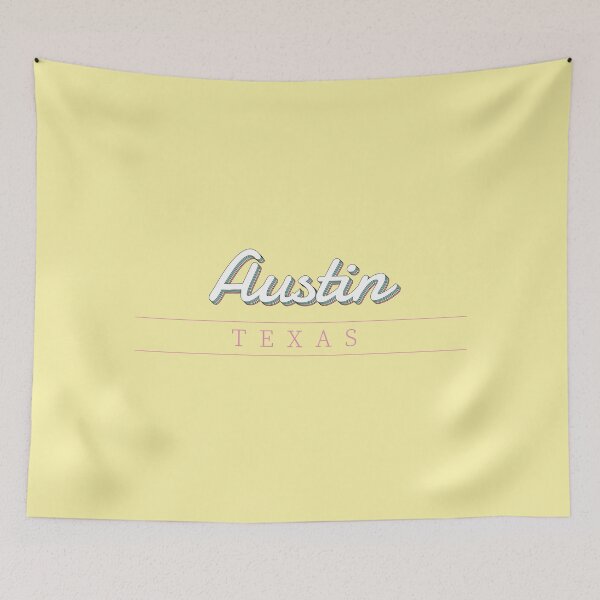 Item preview, Austin Texas typography designed and sold by Seven-Stripes.