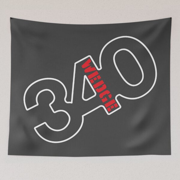 Item preview, 340 Wedge - Badge Design  (Reverse) designed and sold by Justin Ellis.