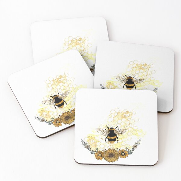 Item preview, Watercolor Bee  designed and sold by LordGraceArt.