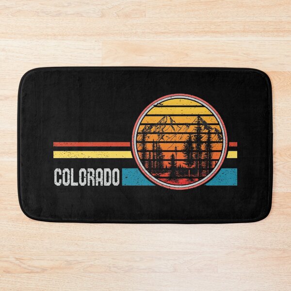 Item preview, Retro Vintage Colorado 70s 80s Style Mountain Sunset designed and sold by mrsmitful.