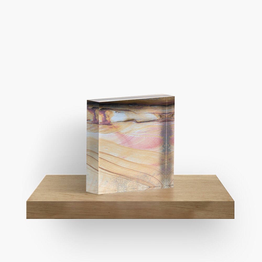 Beautiful old stone patterns Acrylic Block