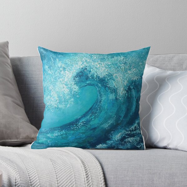 Surf Throw Pillow