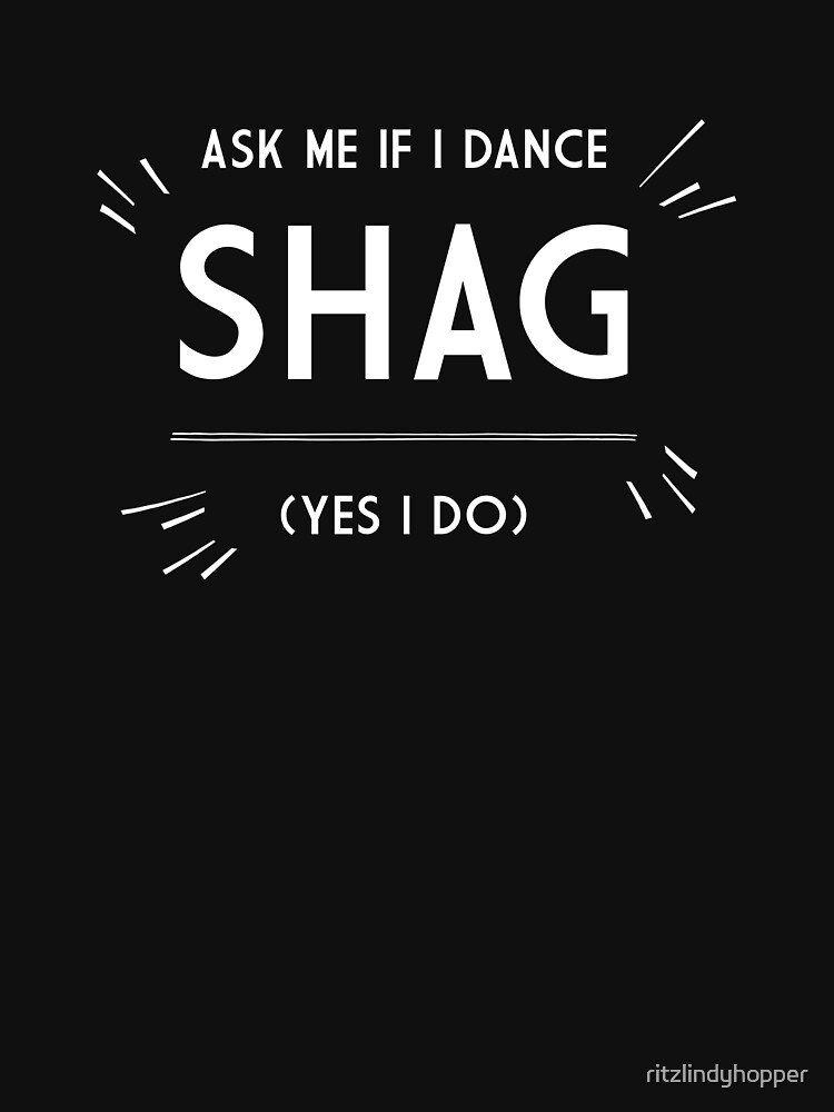 Thumbnail 7 of 7, Classic T-Shirt, Shag Dancer designed and sold by ritzlindyhopper.