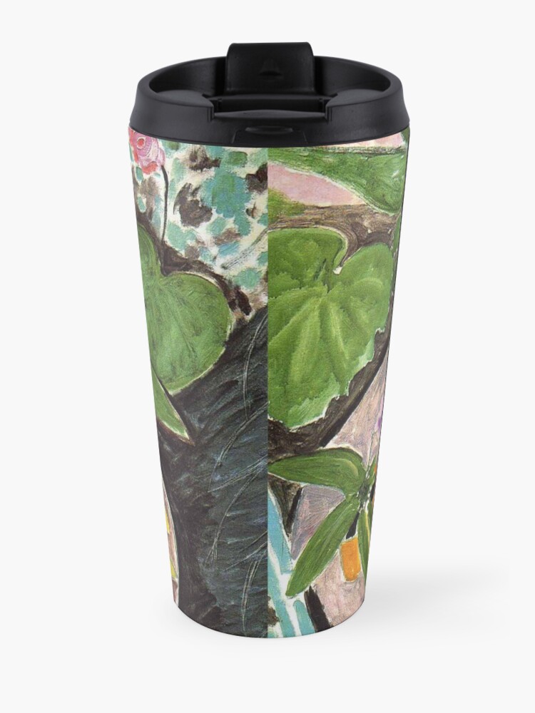 Alternate view of Henri Matisse Goldfish 1911, Goldfishes Artwork, Men, Women, Youth Travel Mug