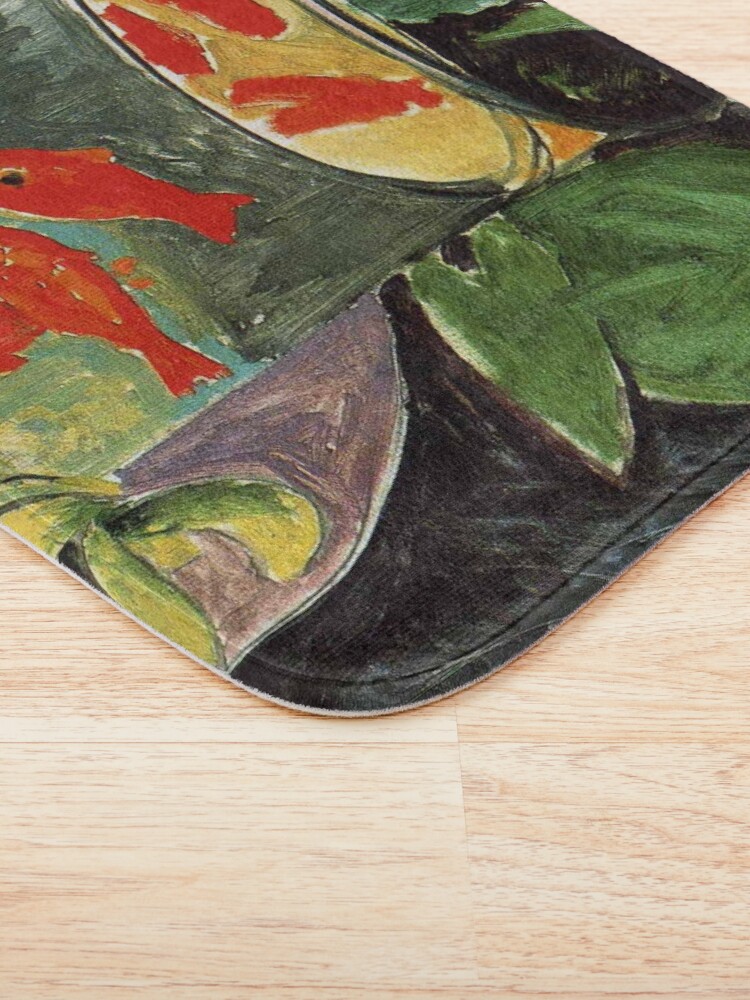 Alternate view of Henri Matisse Goldfish 1911, Goldfishes Artwork, Men, Women, Youth Bath Mat