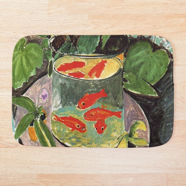 Henri Matisse Goldfish 1911, Goldfishes Artwork, Men, Women, Youth Bath Mat