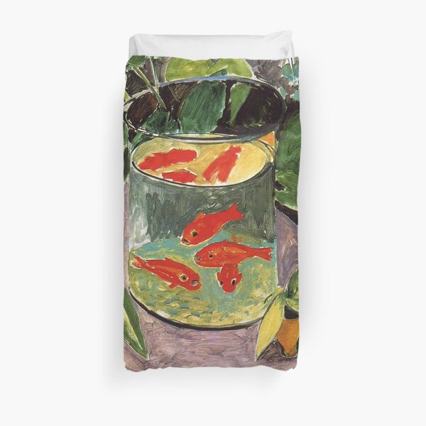 Henri Matisse Goldfish 1911, Goldfishes Artwork, Men, Women, Youth Duvet Cover