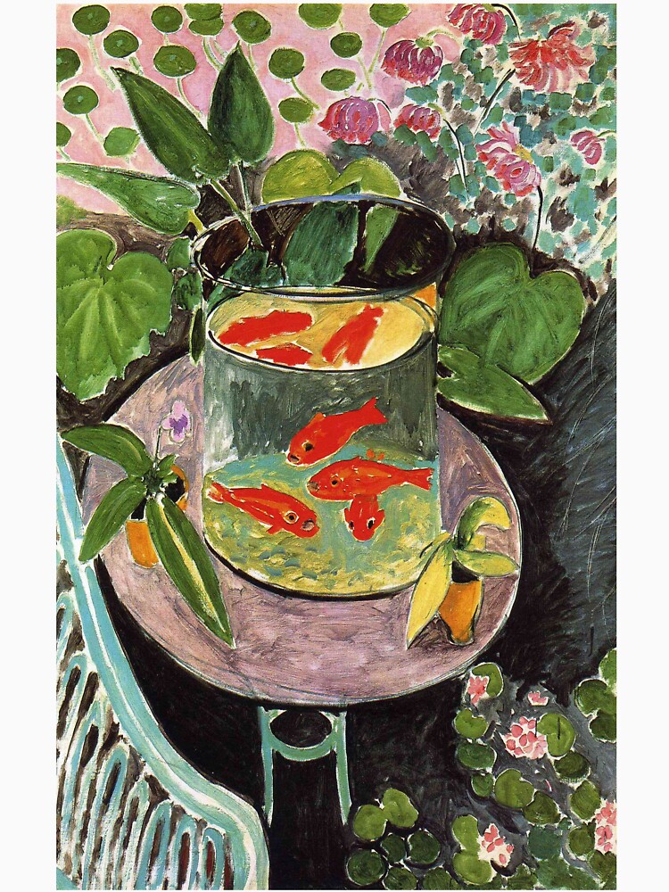 "Henri Matisse Goldfish 1911, Goldfishes Artwork, Men ...