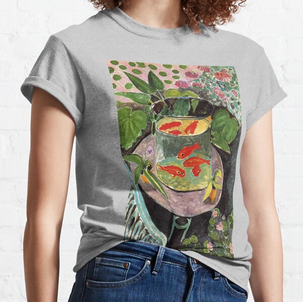 Henri Matisse Goldfish 1911, Goldfishes Artwork, Men, Women, Youth Classic T-Shirt
