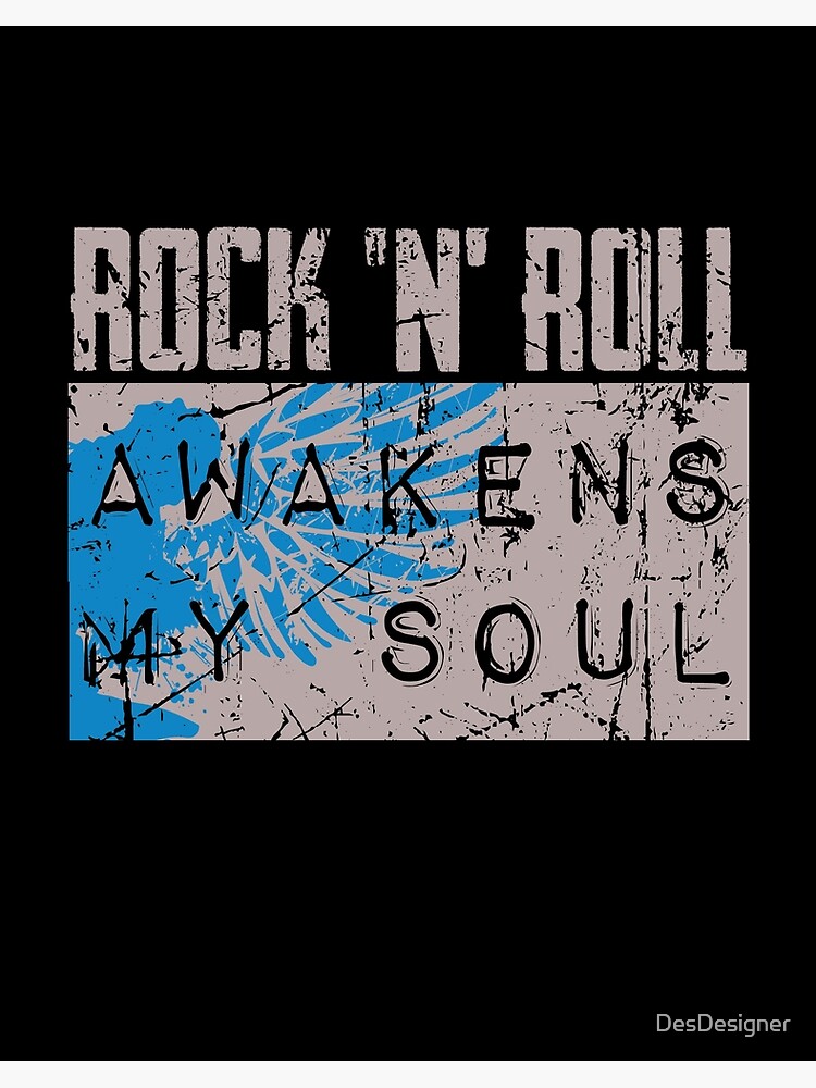 Rock N Roll Sayings Rock N Roll Saying | Musician Gift Music Teacher" Art Board Print By  Desdesigner | Redbubble