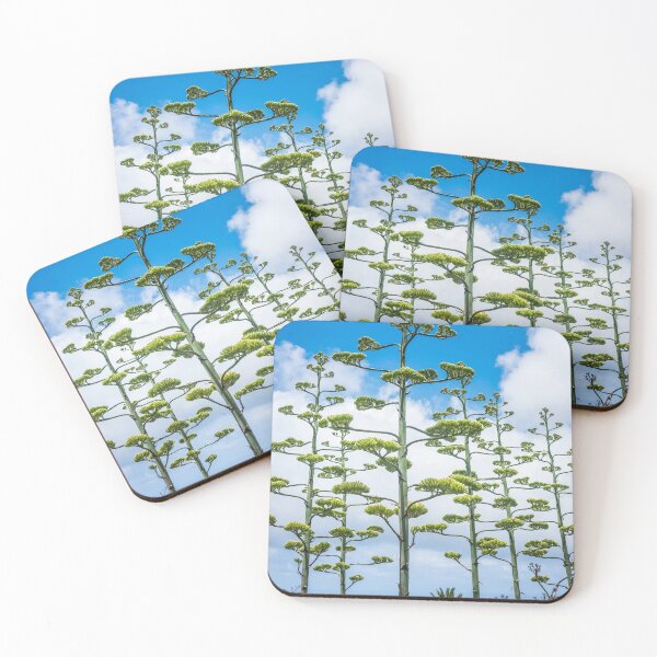 Item preview, Exotic agave plants in green designed and sold by Martin Langer.