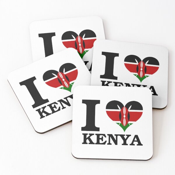 Item preview, I ❤ KENYA designed and sold by NattyWear.