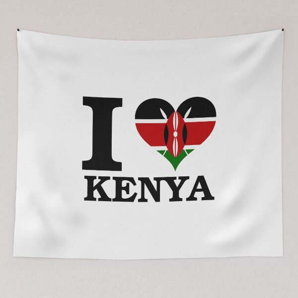 Item preview, I ❤ KENYA designed and sold by NattyWear.