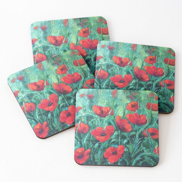 Item preview, Red Poppy from an original painting by Colette baumback designed and sold by ColetteBaumback.