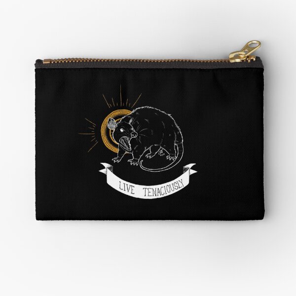 TRASH BLESSINGS - Live Tenaciously Zipper Pouch