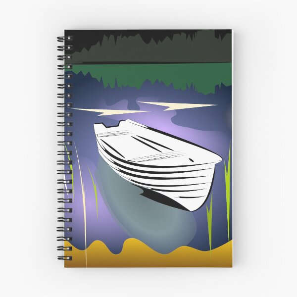 Item preview, lonely boat designed and sold by Gartenfreund.