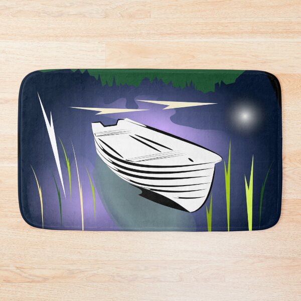 Item preview, lonely boat designed and sold by Gartenfreund.