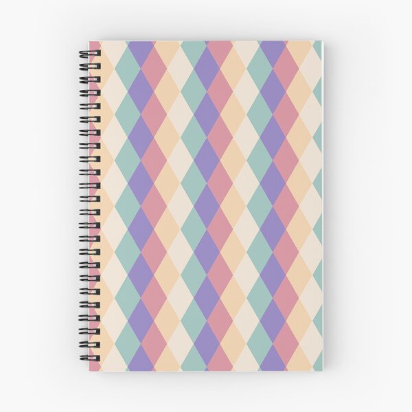 Item preview, Harlequin Five Color Pastel Diamond Geometric Pattern designed and sold by TheFaithful.