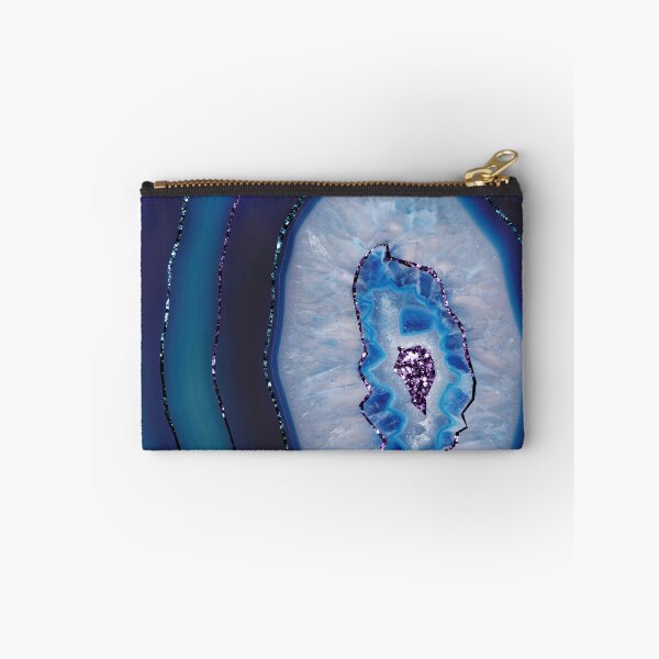 Item preview, Mermaid Agate with Purple Blue Glam #1 (Photo of Glitter Only - Not Reflective) designed and sold by Anita's & Bella's Art.