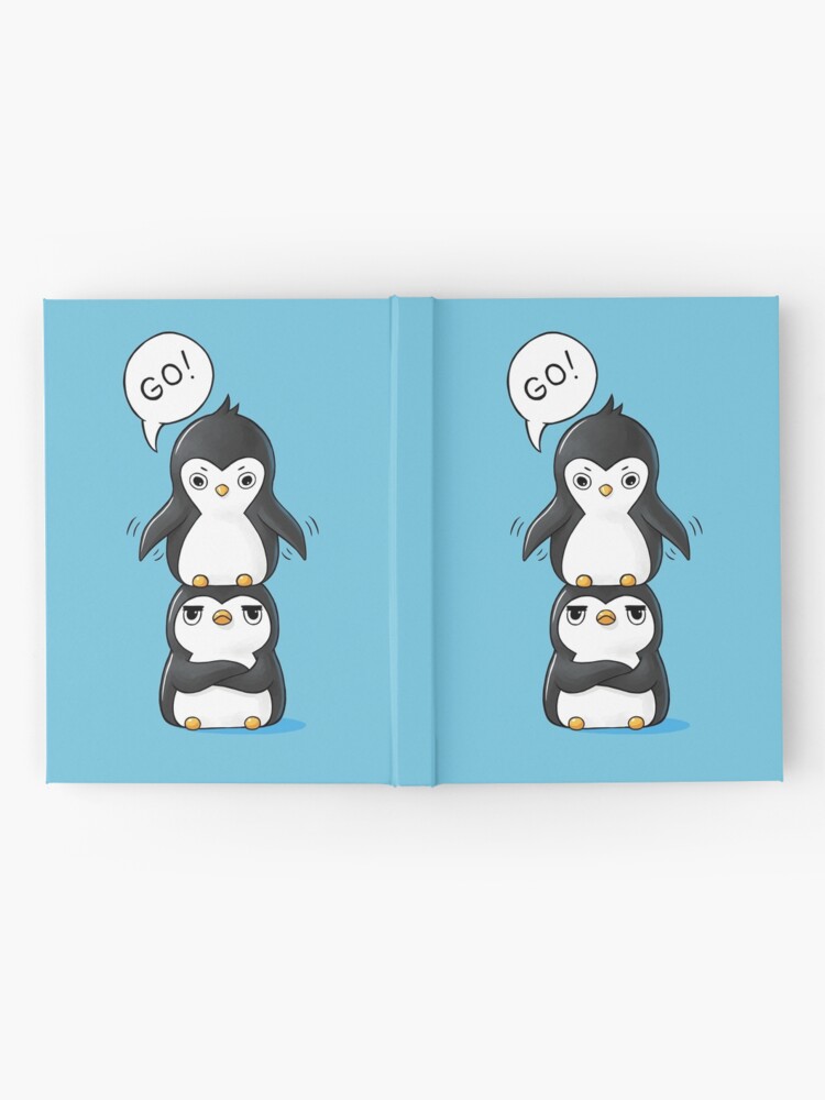 Alternate view of Penguins Hardcover Journal