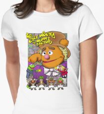 Willy Wocka and the Muppet Factory Women's Fitted T-Shirt